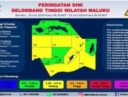 BMKG Keluarkan Peringatan Dini Gelombang Tinggi